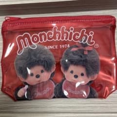 モンチッチ マチ付きクリアポーチのサムネイル