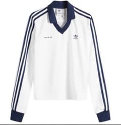 L Sporty&Rich adidas サッカージャージ 長袖