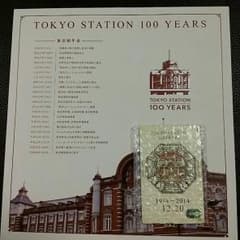ラスト一点【値下げ】新品　【限定】東京駅開業　100周年記念Suica　台紙付きのサムネイル
