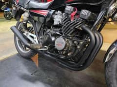 受注生産 XJ400 D E ショート管 ブラック マフラー 国内生産 ヤマハ 