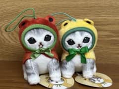 モフサンド カエルにゃん マスコット　2個