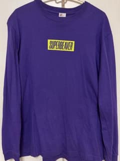 SUPER BEAVER ロングTシャツ パープル L