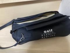 BARNEYS NEW YORK ゴルフバッグ ブラック BARNEYS NEWYORK ゴルフ用ミニバッグ ブラック - メルカリ