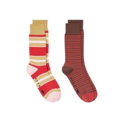 【UNIQLO and MARNI】ソックス　オレンジ系　23〜25cmのサムネイル