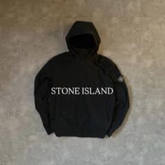 【極美品❗️】stone  ソフトシェルジャケット　黒 極美品❗️】stone island ソフトシェルジャケット 黒 - メルカリ