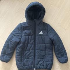 adidas ブラック ダウンコート １３０cmのサムネイル