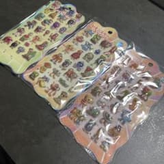 AIモンスター ぷっくりシール 3枚セットのサムネイル