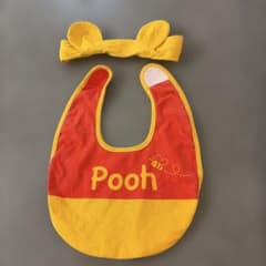 Tokyo Disney Resort Winnie the Pooh Bib and Headband Set