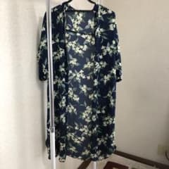 花柄　ロングシャツhaeshop様専用のサムネイル