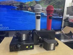 audio-technica ワイヤレスマイクセット 赤白極上 - メルカリ