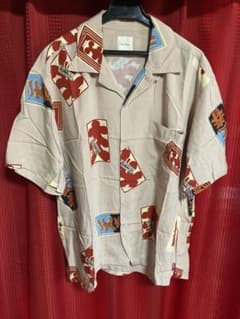 Karl Helmut アロハシャツ レーヨン100% Lサイズのサムネイル