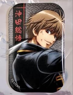 銀魂 キャラポップストア スクエア缶バッジ 沖田総悟 - メルカリ