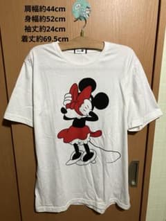 BROWNY ミニーマウス プリント Tシャツ ホワイト Lのサムネイル