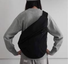 KAIKO sling bag size2 ショルダーバッグ ブラック - メルカリ