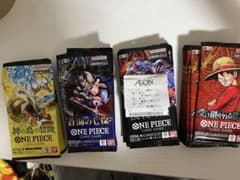 ワンピースカードゲーム 未開封パック まとめ売り　各10pのサムネイル