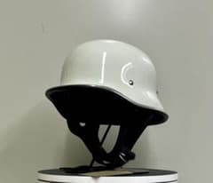 【11日迄限定】chill フリッツヘルメット　ホワイト ナチヘル ジャーマン 11日迄限定】chill フリッツヘルメット ホワイト ナチヘル ジャーマン