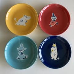 MOOMIN ムーミン プレート 4枚セット 皿のサムネイル