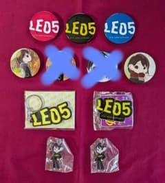 会場限定】家入レオ LEO5 会場限定ガチャガチャ 缶バッジ キーホルダー