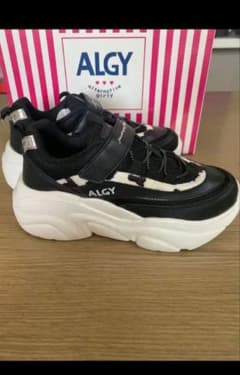 ALGY ブラック/ホワイト 厚底スニーカーのサムネイル