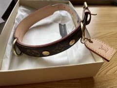【 Louis Vuitton 】 未使用 モノグラム 犬用首輪のサムネイル