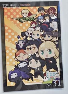 TYPE-MOON Information Card No.31