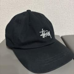 Stussyキャップ ブラックのサムネイル