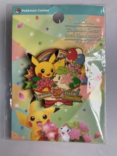 ポケモンセンター 20周年記念ピンバッチ ピンズ ピカチュウ シェイミ