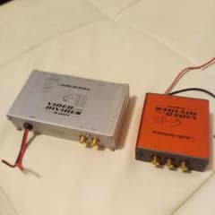 audiotecnica製　映像分配器２個セットのサムネイル