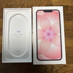 Apple IPhone17e 소프트 핑크 빈 상자 본체 없음