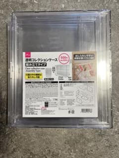 未開封】ダイソー透明コレクションケース 組み立て式 6個セット - メルカリ