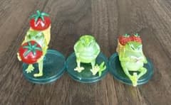 カエル ミニフィギュア 3体セットのサムネイル