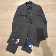 新品未使用】パーソンズフォーメン 小千鳥柄 2パンツ スーツ A5(M