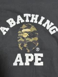 A BATHING APE 迷彩 Tシャツ 黒のサムネイル