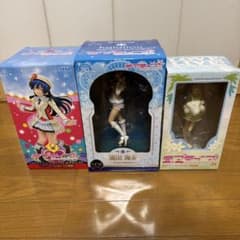 新品・未使用・未開封】 ラブライブ！ 園田海未 フィギュア 3体セット