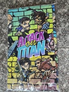 【新品未開封】進撃の巨人スポーツタオルのサムネイル