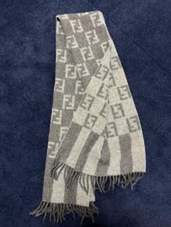 FENDI ロゴ入りチェック柄マフラーのサムネイル