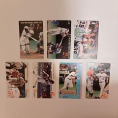 松井秀喜 ホームランカード 1号 2号 4号 5号 6号 7号 8号 7枚セット
