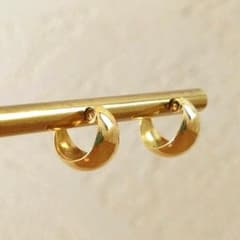 マーガレット・ハウエル K18 フープピアス マーガレット・ハウエル K18 フープピアス - メルカリ