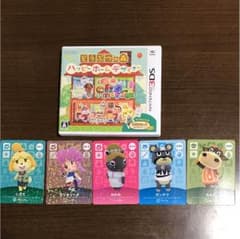 どうぶつの森 ハッピーホームデザイナー、アミーボカード5枚のサムネイル