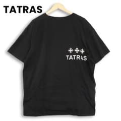 極美品✨】タトラス Tシャツ NUNKI ヌンキ 両面刺繍ロゴ 黒 04 XL 