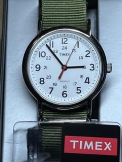 TIMEX Weekender セントラルパークINDIGLO WR30m 稼働
