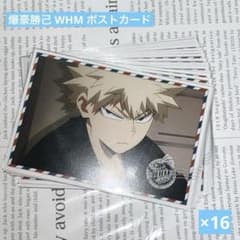 내 영웅 아카데미아 히로아카 폭호 카츠미 영화 엽서 WHM