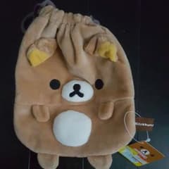 リラックマ 巾着袋（ポーチ）のサムネイル