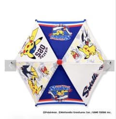 東京ヤクルトスワローズ ポケモン30周年コラボ ピカチュウスバメ応援（燕)ミニ傘のサムネイル