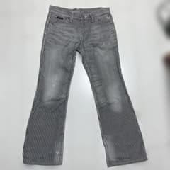 サイズ3）DELAY by win&sons ダメージ加工ヒッコリーパンツ - メルカリ
