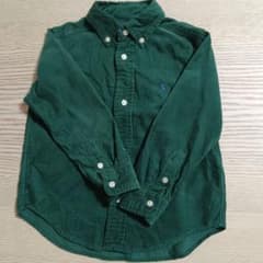 POLO RALPH LAUREN コーデュロイシャツ 100cm グリーンのサムネイル