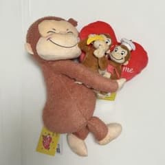 おさるのジョージ ぬいぐるみ マスコット 3点セット