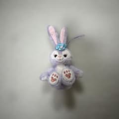 Steiff 紫色ウサギ ぬいぐるみDisneySeaのサムネイル
