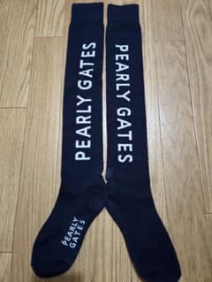 PEARLY GATES ニーハイソックス　ブラックのサムネイル