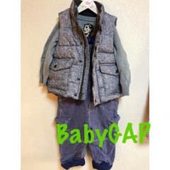 ベビーギャップ セーター・オーバーオール・ベスト3点セット BabyGAPのサムネイル